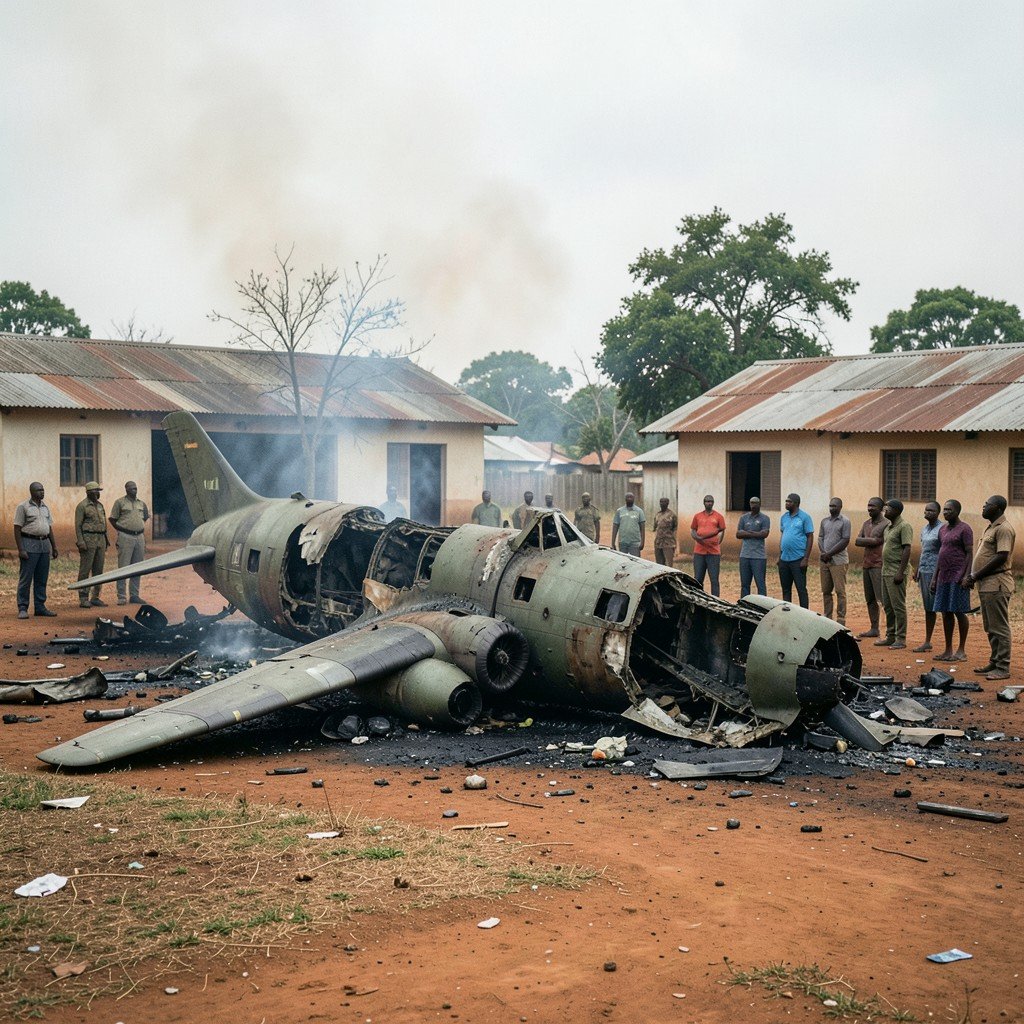 DR Congo Army Plane Crash Kills 14, Including Military Officials