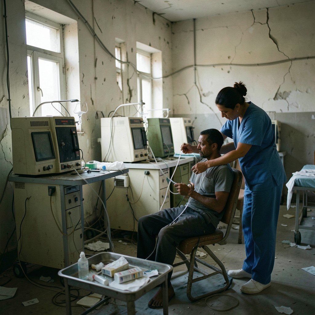 Gaza Healthcare System Collapses: Dialysis Fails, Amputees Wait