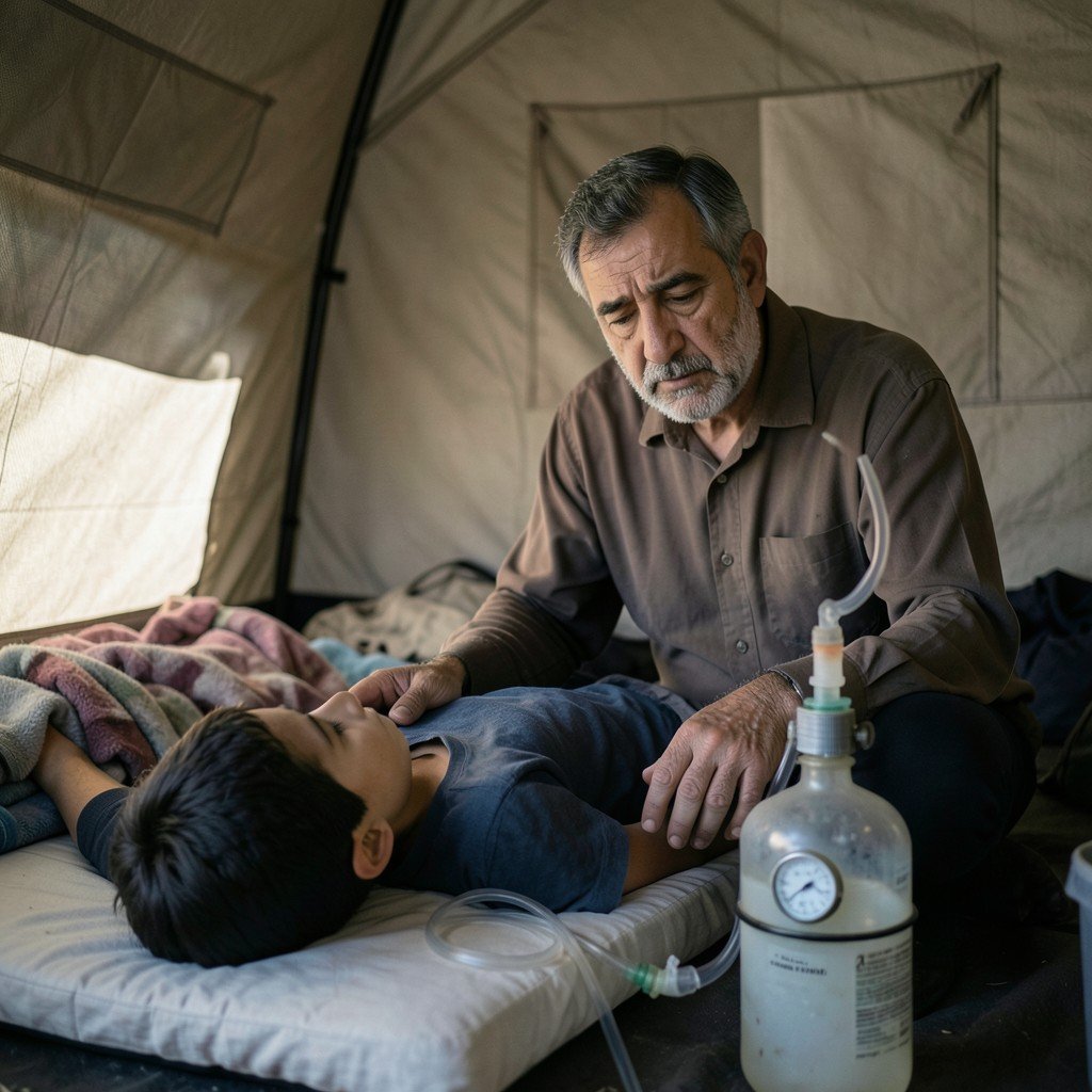 Gaza Oxygen Crisis Leaves Patients Dependent on Dwindling Supply