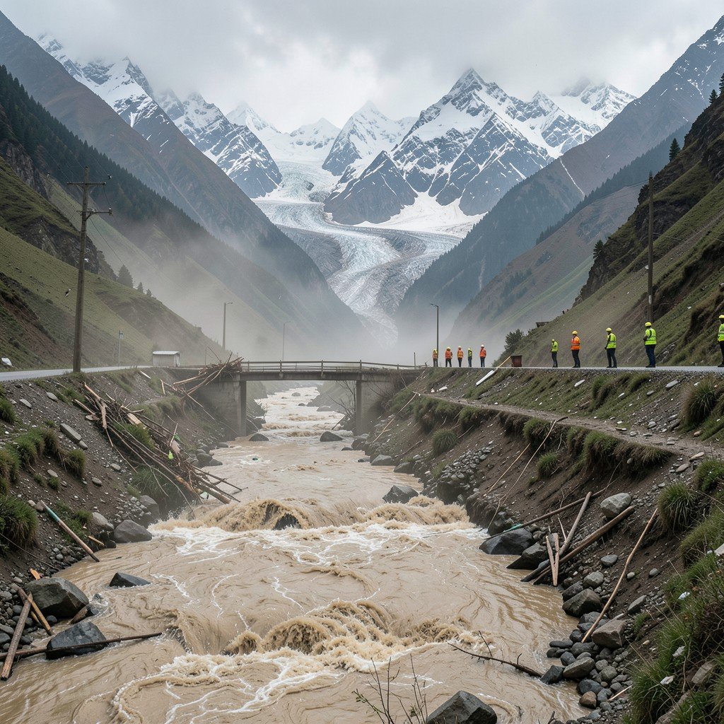 Glacier Collapse Triggers Deadly Nepal-Tibet Border Floods