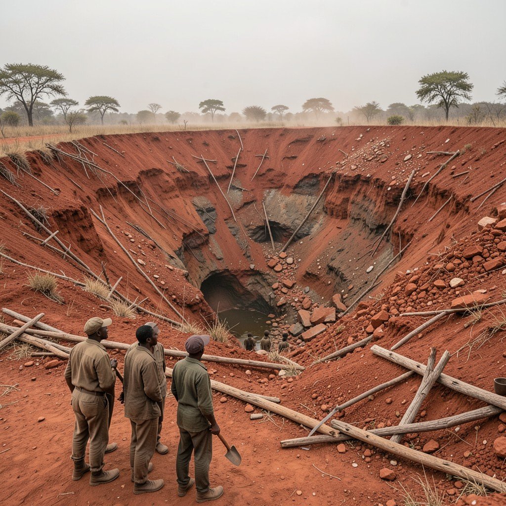 Gold Mine Collapse in Central African Republic Kills Over 100 Miners