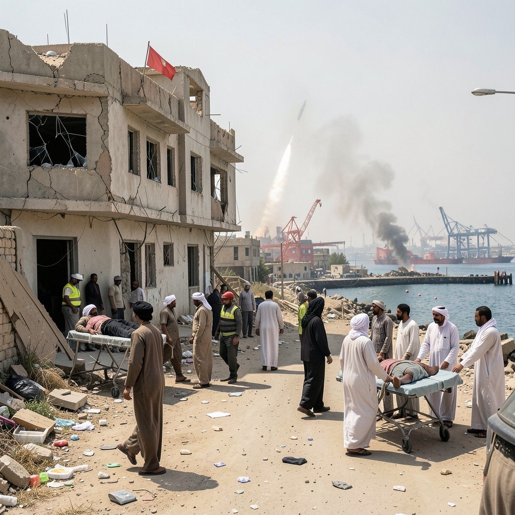 Houthi Missile and Drone Strikes on al-Makha Kill 7, Two-Day Toll Hits 18