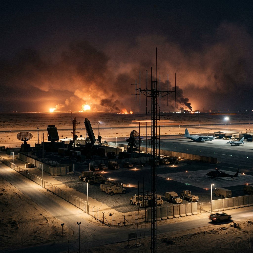IRGC and Iran Army launch fresh strikes on US military assets