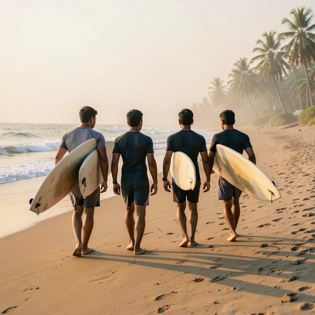 India Surfing Makes Historic Asian Games Debut in Japan
