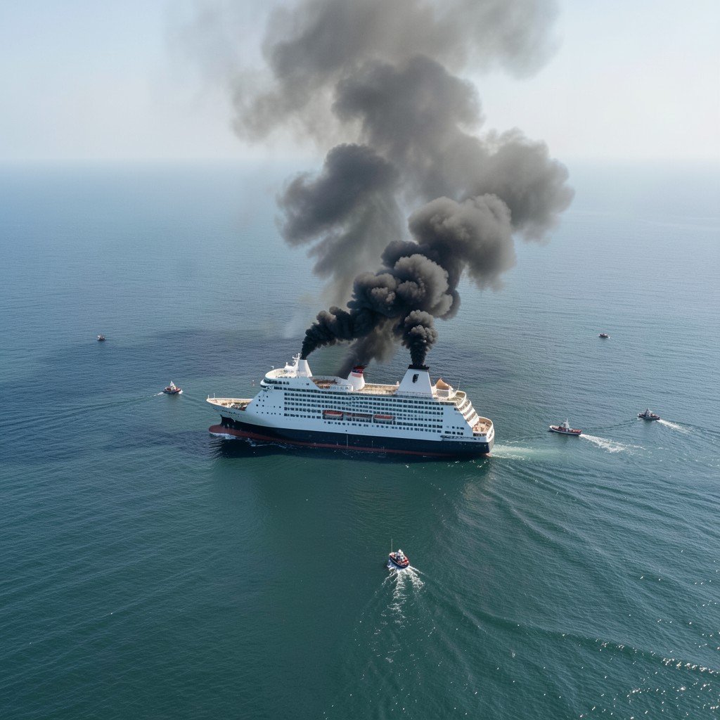 Indonesia Ferry Fire Off Madura Island Kills Five, 41 Missing