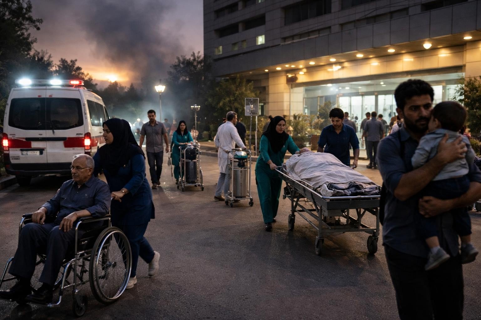 Iran condemns US strike near Ahvaz cancer hospital