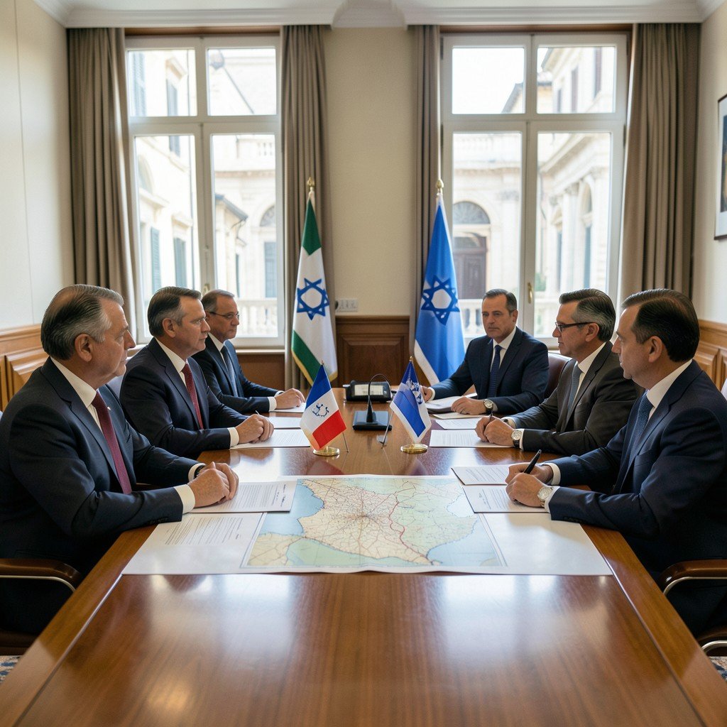 Israel-Lebanon Talks Resume in Rome as Withdrawal Zones Top Agenda