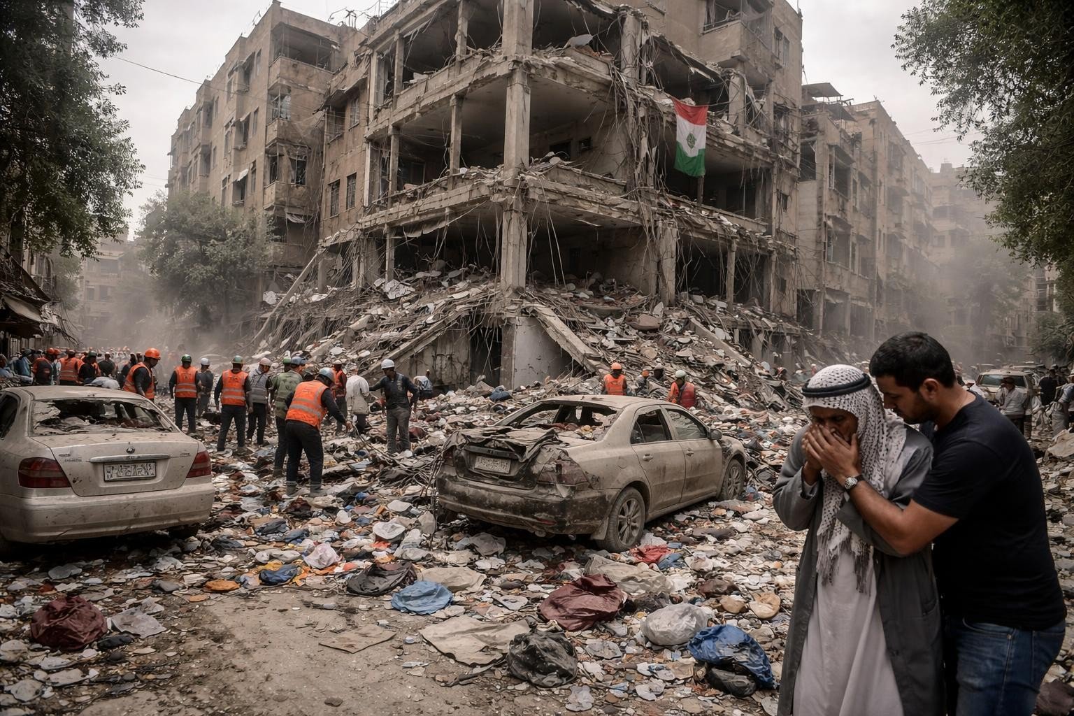 Israeli air strike kills family of six in Gaza City despite ceasefire
