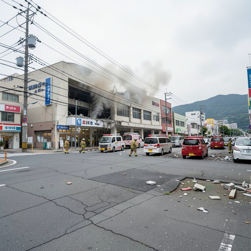 Magnitude 7.1 Earthquake Hits Japan: Several Feared Dead in Kumamoto Mall Explosion