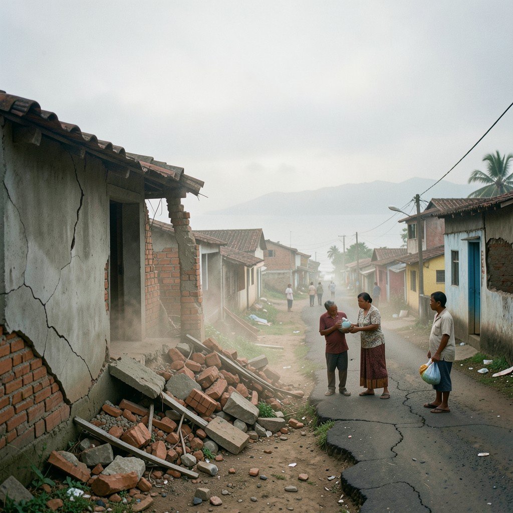 Magnitude 7.7 Earthquake Strikes Indonesia's Flores Island, 5 Dead