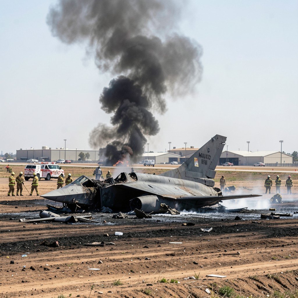 Marine Corps F-35B Stealth Fighter Destroyed in Miramar Crash