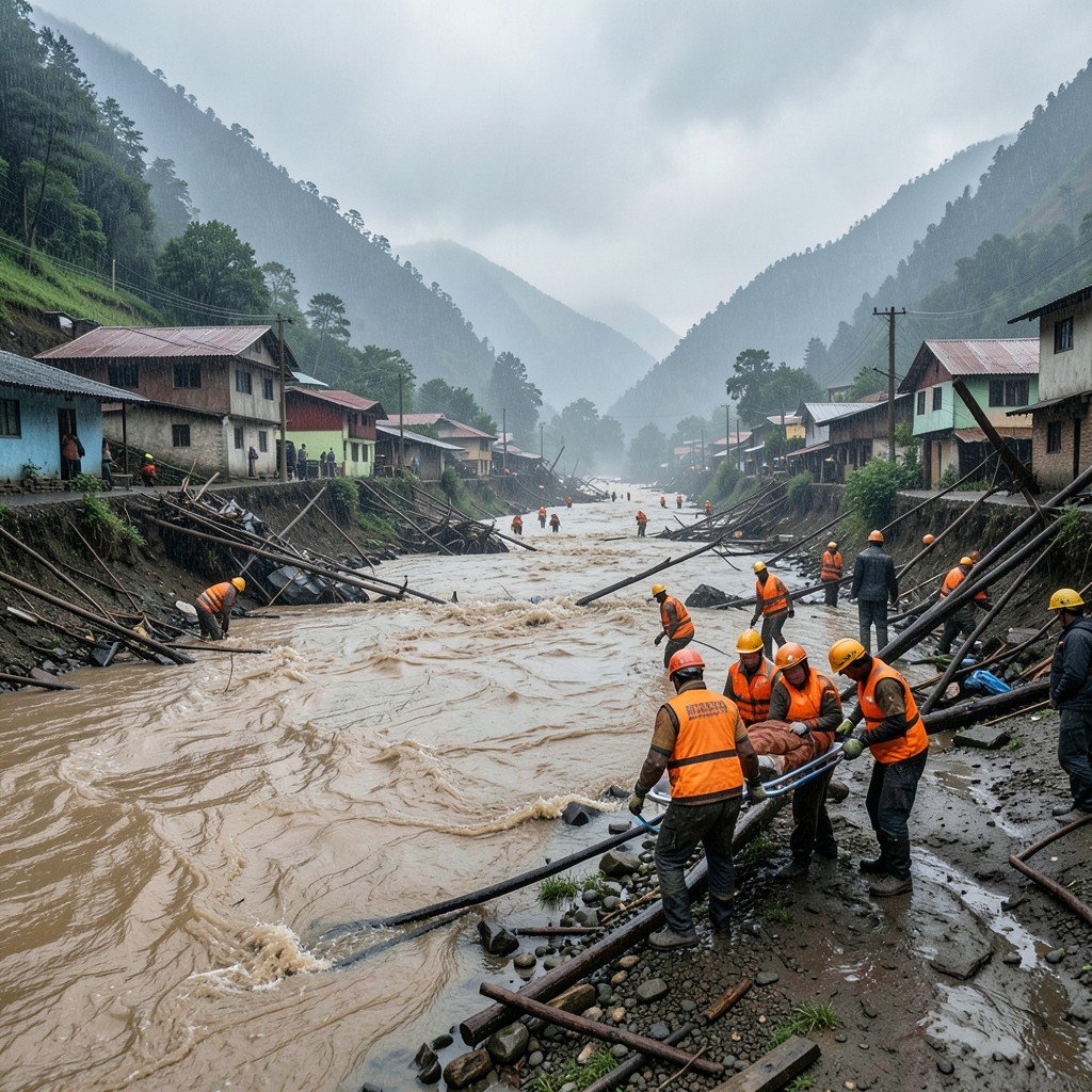 Nepal Flood Death Toll Nears 1,000 as Thousands Remain Missing