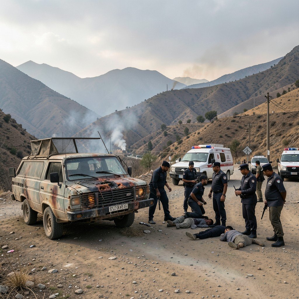 Pakistan Police Ambush: 11 Officers Killed in Hangu Drone Attack