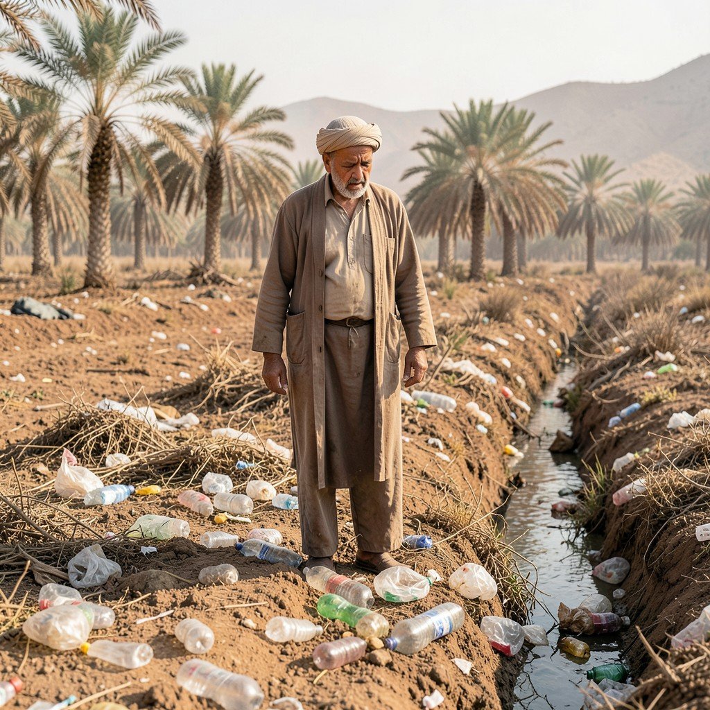 Plastic waste chokes Yemen's agricultural valleys amid war