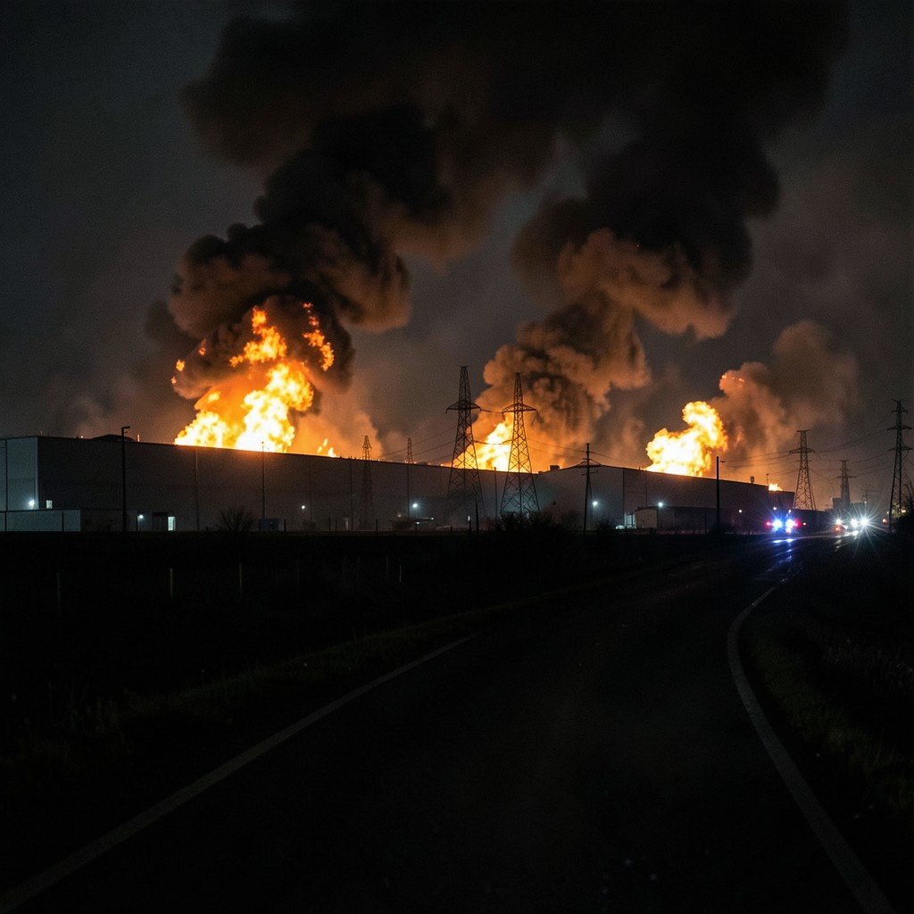 Russia Strikes Ukraine Military Logistics and Energy Sites