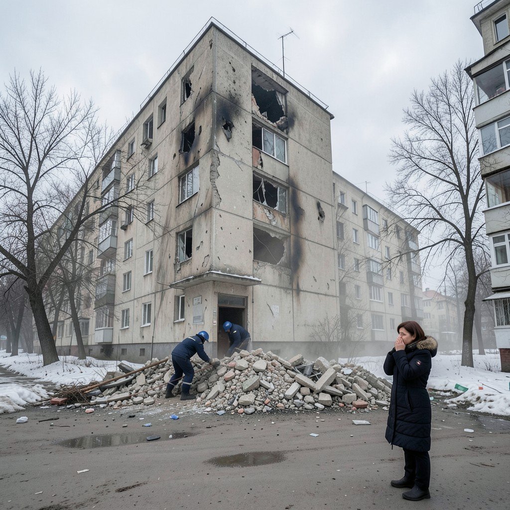 Russia Ukraine trade heavy cross-border strikes leave 17 dead