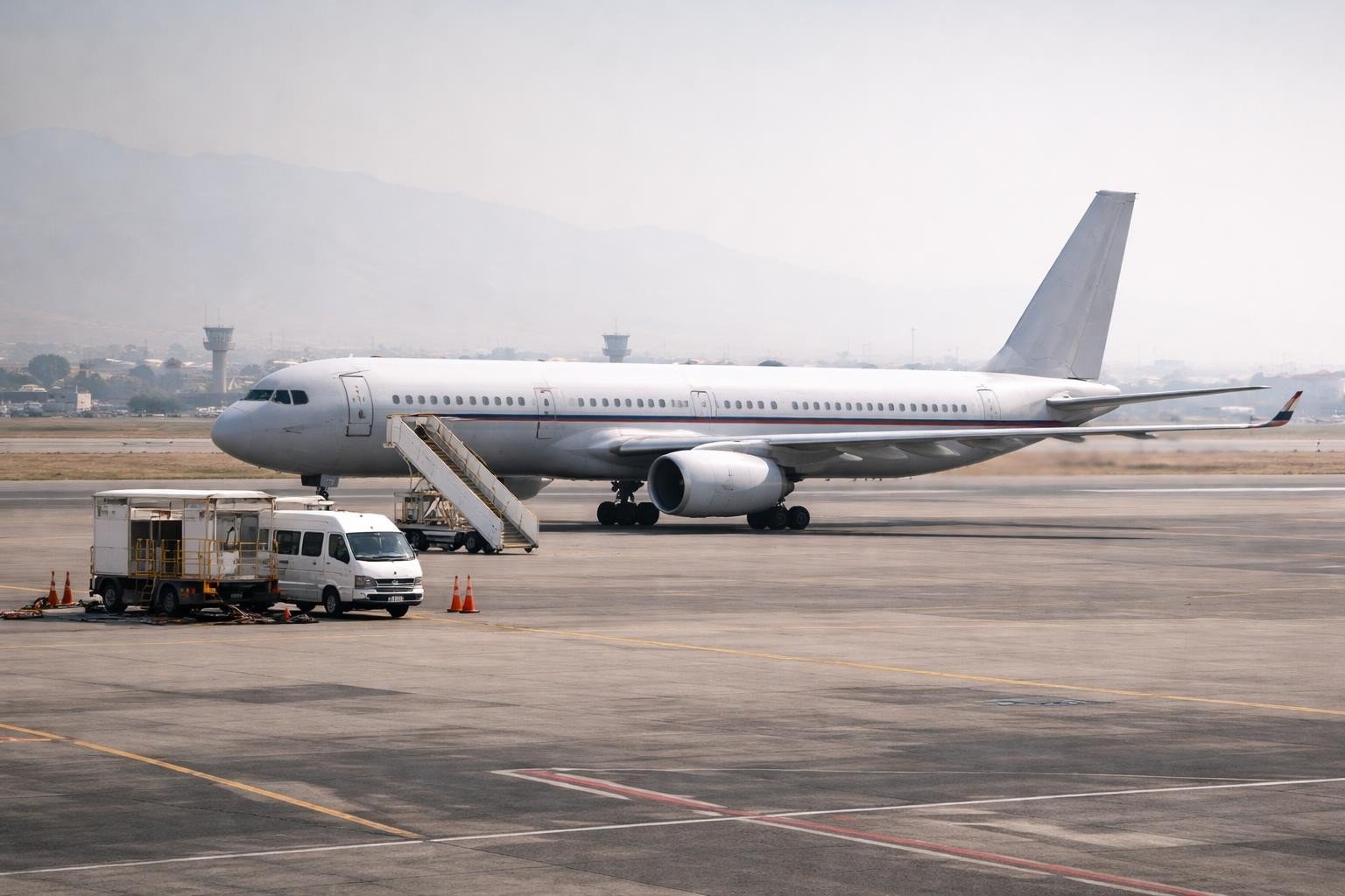 Russian Tu-214PU Doomsday Plane Lands in Tehran