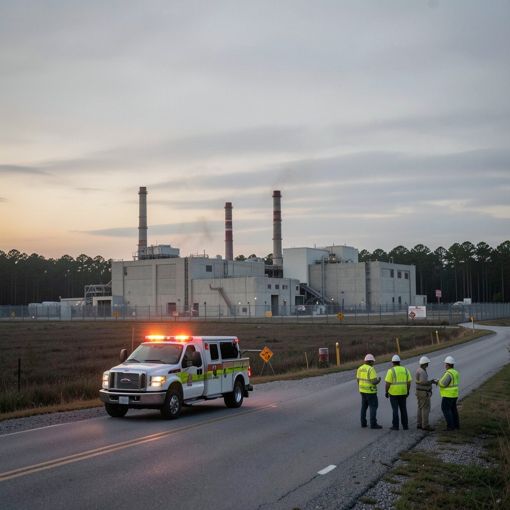 Savannah River Site Nuclear Fire Extinguished, No Radiation Found