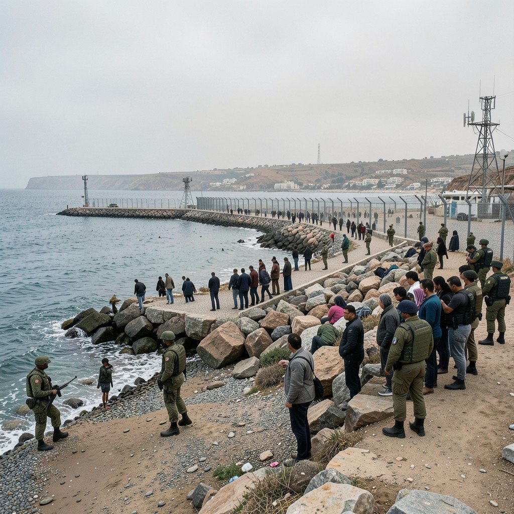 Spain Deploys Military to Ceuta After 34 Die in Migrant Surge