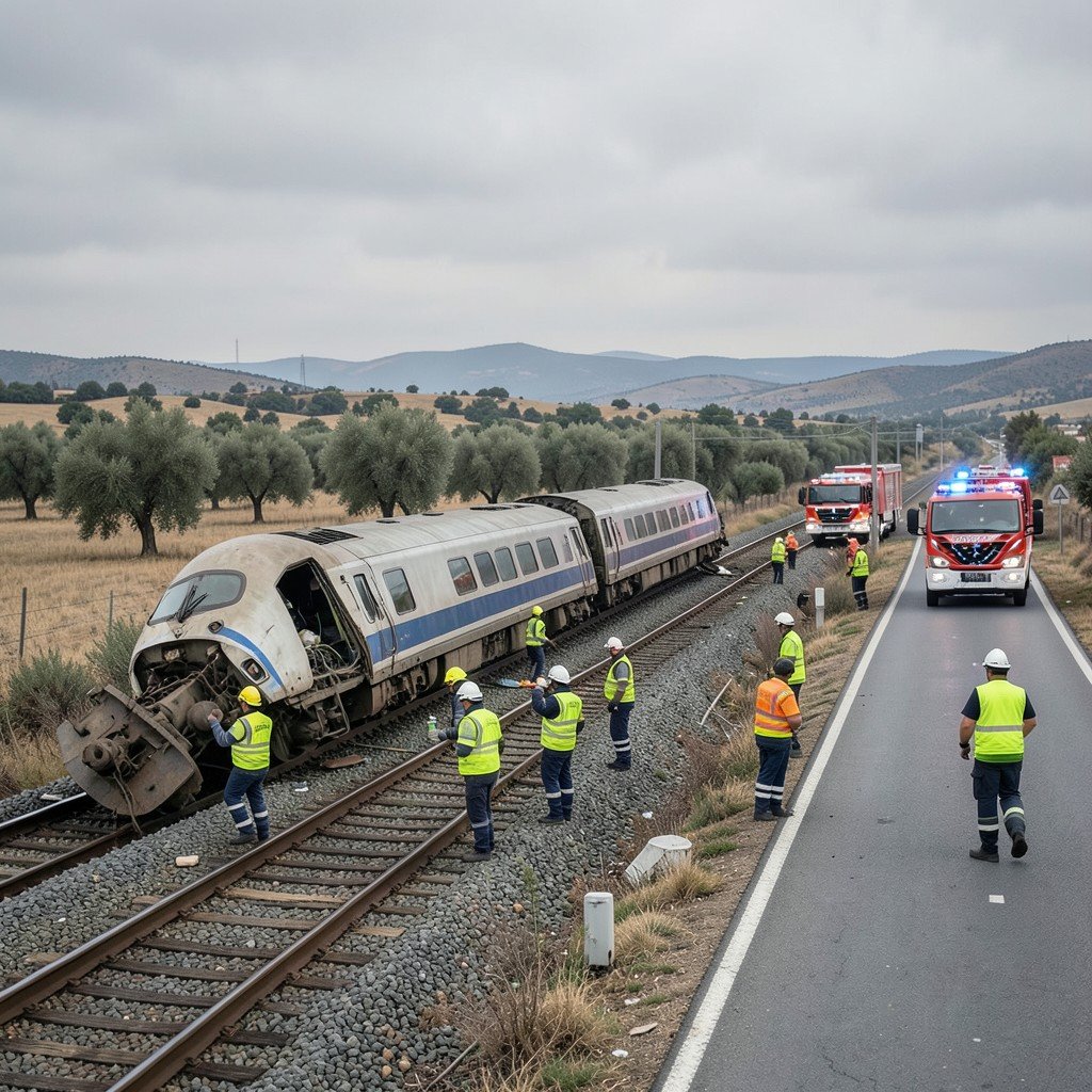 Spain Train Collision Near Toledo Kills at Least 30 People