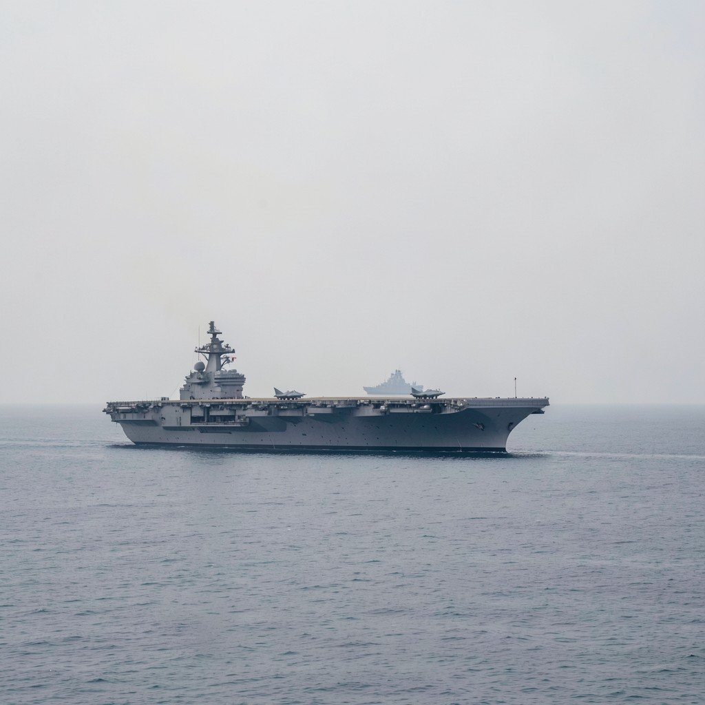 US Deploys Third Aircraft Carrier Strike Group Near Iran