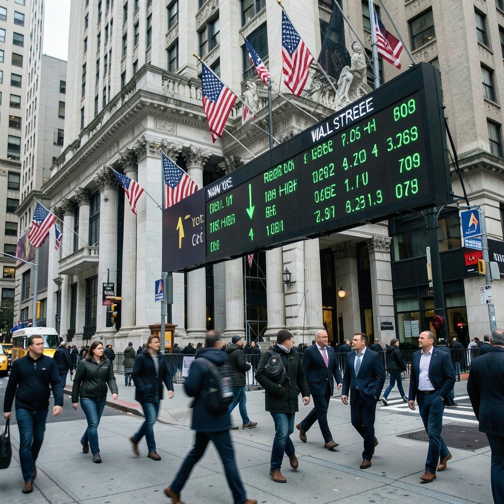 US Stocks Near Record High as Oil Slides on Trump Iran Talks