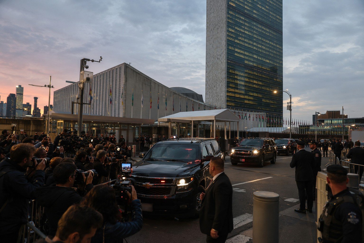 Trump rejects Netanyahu ICC arrest talk in New York